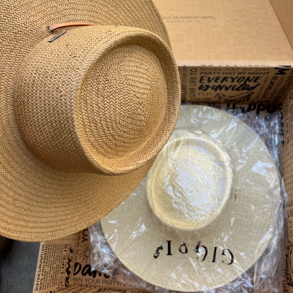 Gigi pip hat Aden straw hat, SOLD out size S/M 57 summer hat
